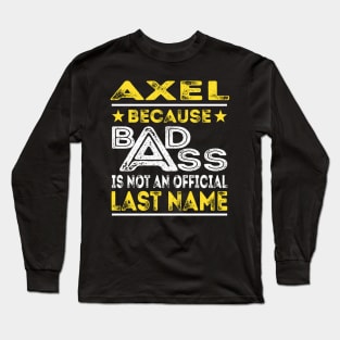 AXEL Long Sleeve T-Shirt